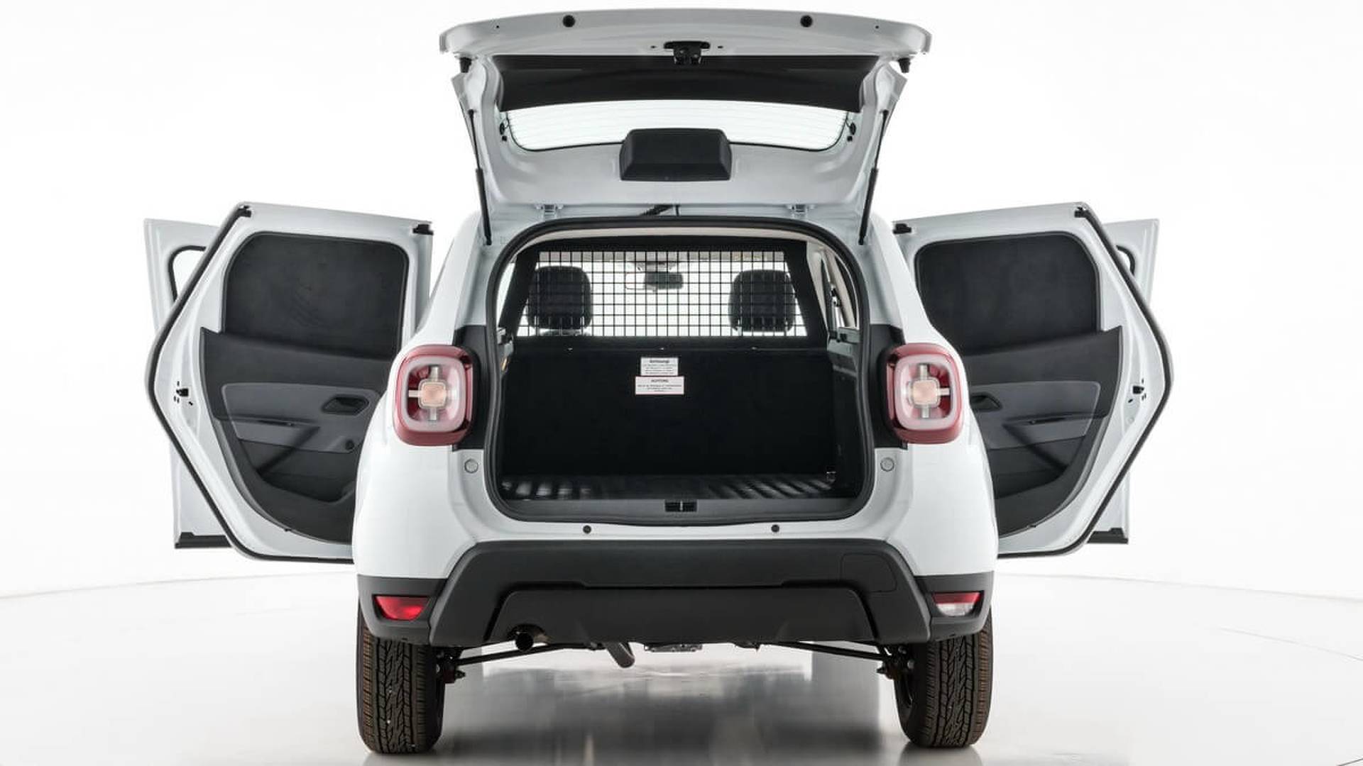 8-رنو داستر فیکسال 2018، SUV تبدیل شده به ون
