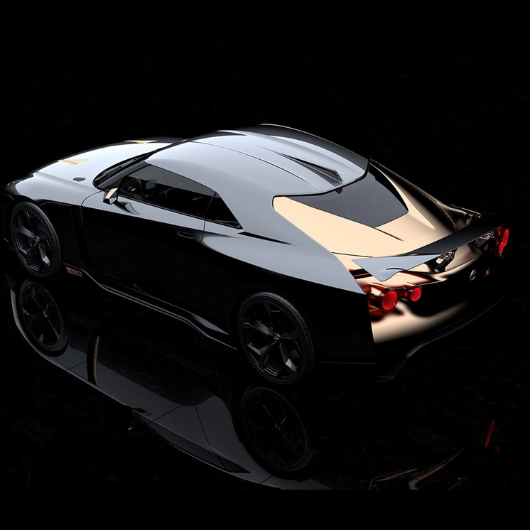 5-نیسان GT-R50 جدید با چاشنی ایتال دیزاین