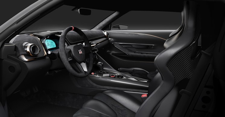 7-نیسان GT-R50 جدید با چاشنی ایتال دیزاین