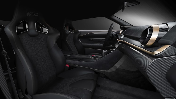 8-نیسان GT-R50 جدید با چاشنی ایتال دیزاین