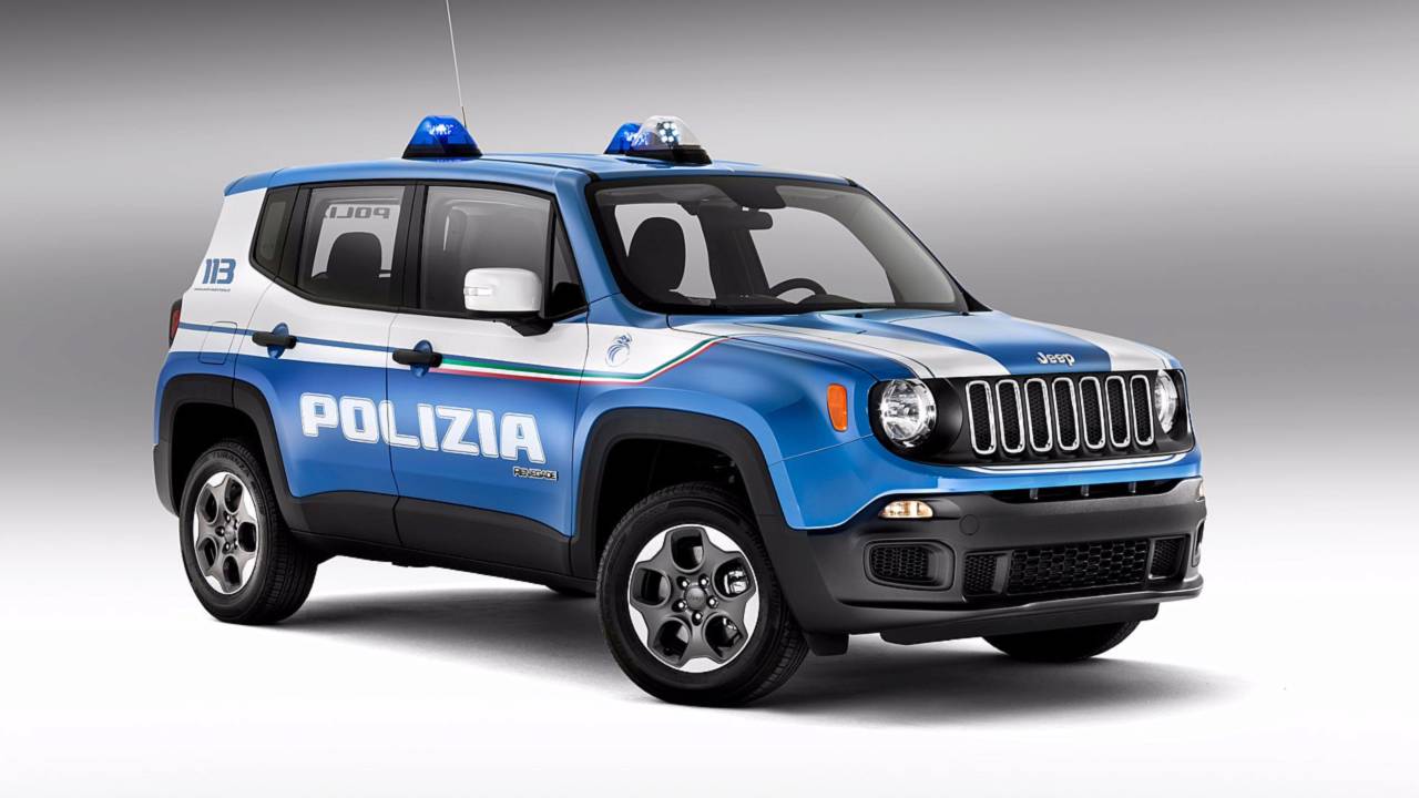 پلیس ایتالیا-جیپ رنگید
