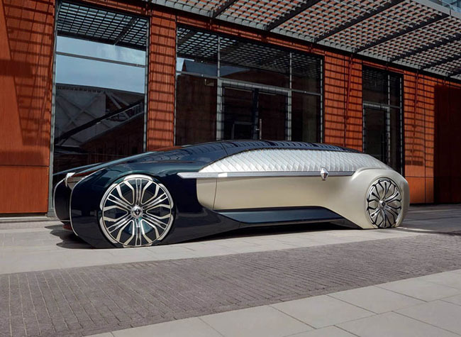 1-رنو EZ-Ultimo خودرویی از آینده در نمایشگاه پاریس 2018
