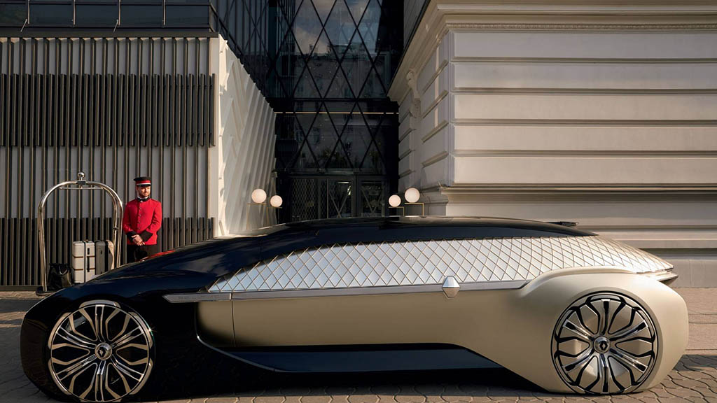 4-رنو EZ-Ultimo خودرویی از آینده در نمایشگاه پاریس 2018