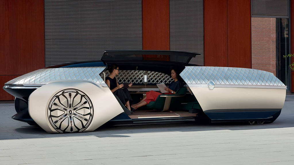 10-رنو EZ-Ultimo خودرویی از آینده در نمایشگاه پاریس 2018