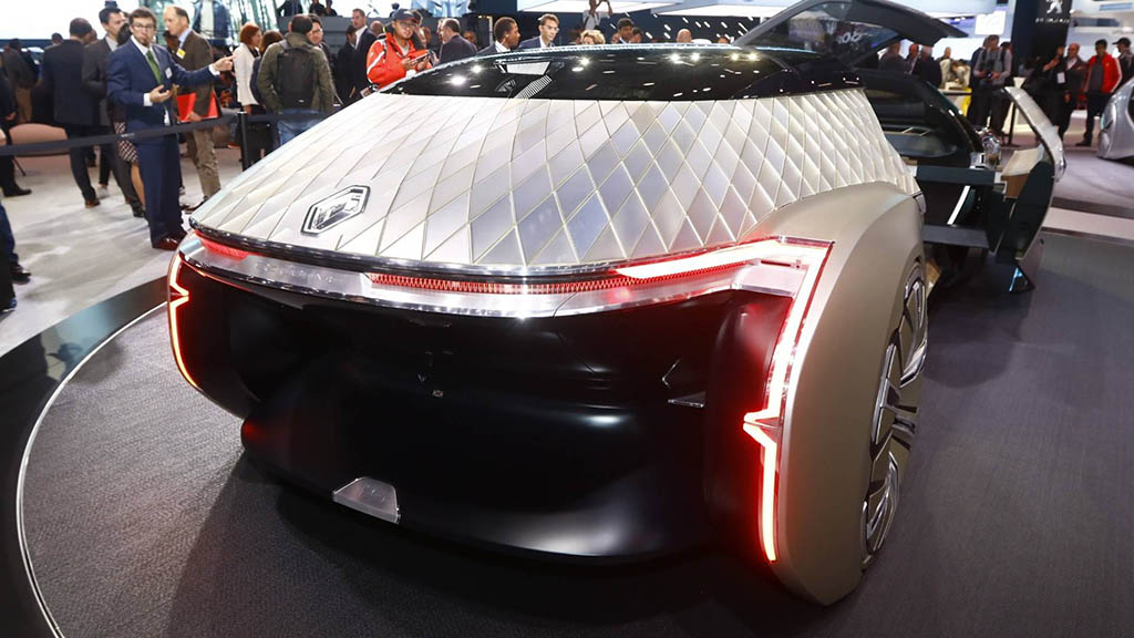 17-رنو EZ-Ultimo خودرویی از آینده در نمایشگاه پاریس 2018