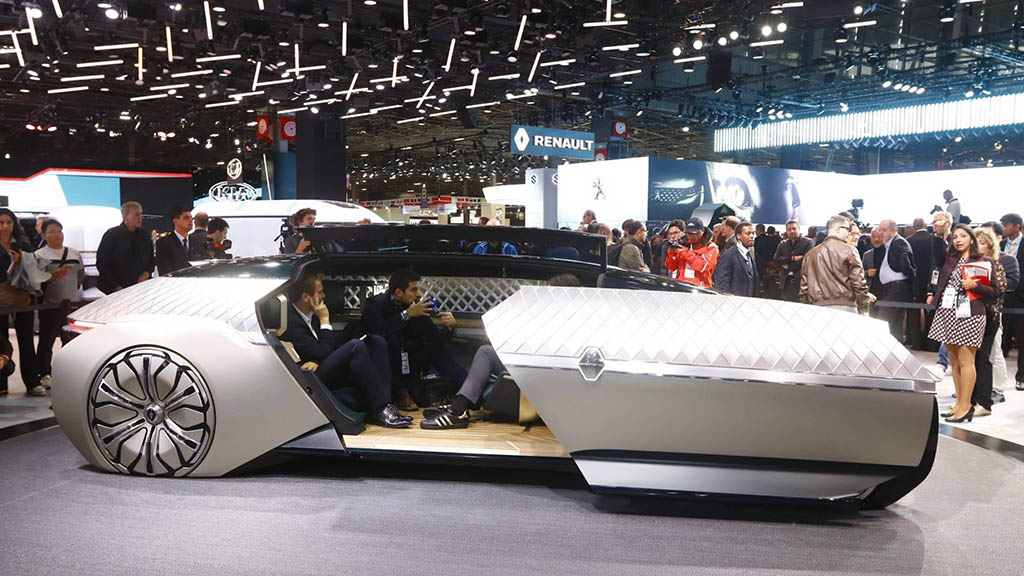 18-رنو EZ-Ultimo خودرویی از آینده در نمایشگاه پاریس 2018
