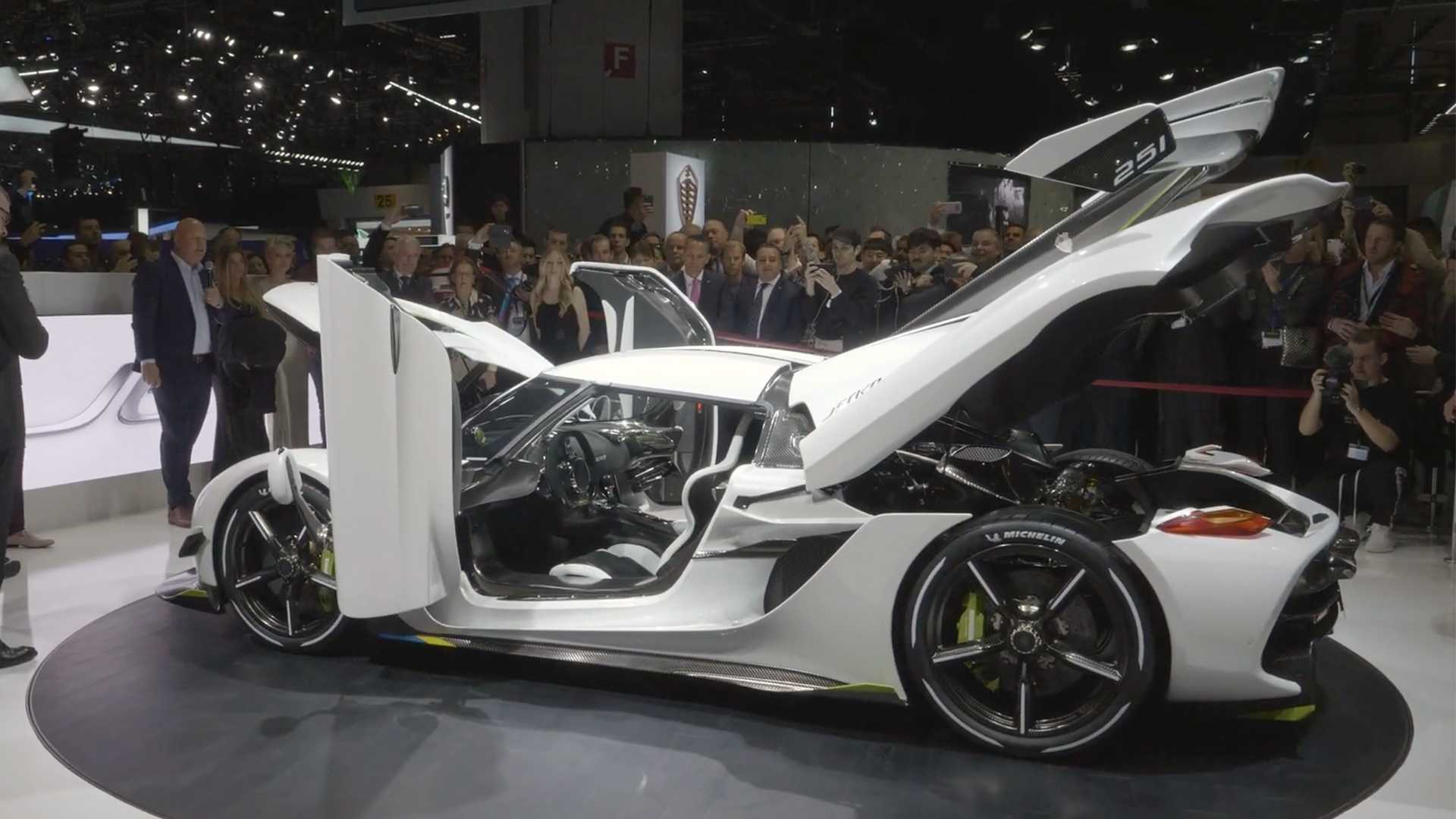 18-کونیگ زگ  جسکو در نمایشگاه خودروی ژنو 2019 رونمایی شد،هاپیر کاری با 482 کیلومتر