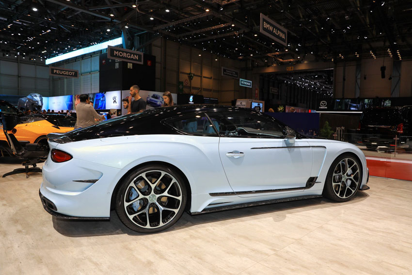 3-بنتلی کانتیننتال GT تقویت شده  ،یک منصوری دیگر در نمایشگاه خودروی ژنو 2019