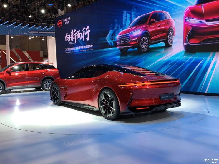 4-معرفی سوپر اسپرت بی وای دی e-SPEED GT در شانگهای 2019