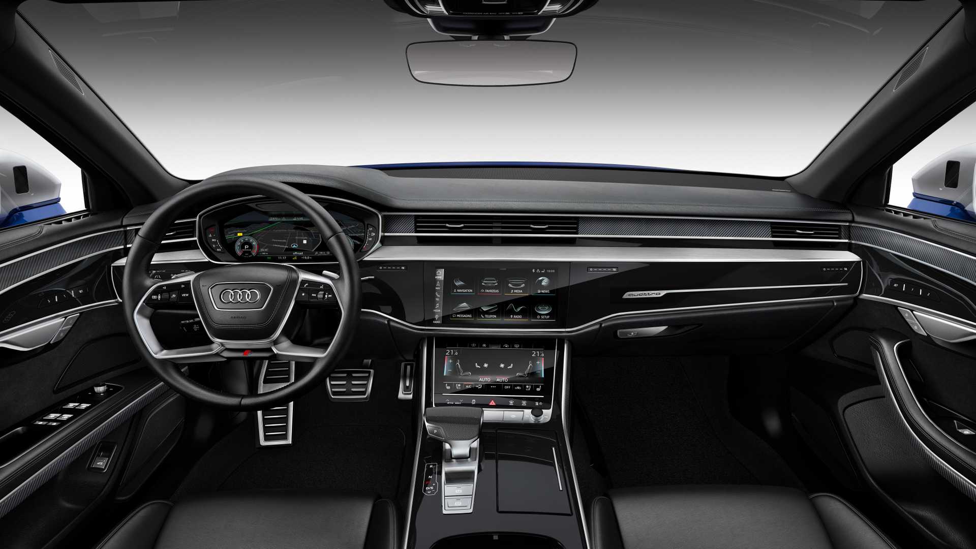 5-آئودی S8 مدل 2020 رونمایی شد،پیشرانه حجیم تر ،قدرت بیشتر