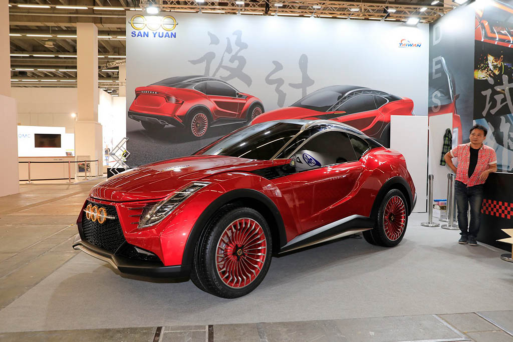 3-کانسپت سان یوان،خودروی عجیب در نمایشگاه فرانکفورت 2019