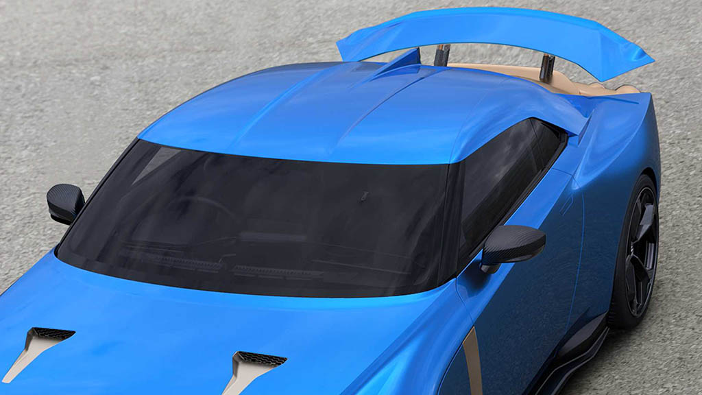 6-نسخه رسمی نیسان GT-R50  ایتال دیزان معرفی شد