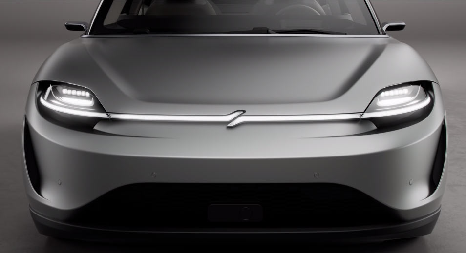 13-رونمایی  خودروی الکتریکی ویژن S کانسپت توسط سونی !!