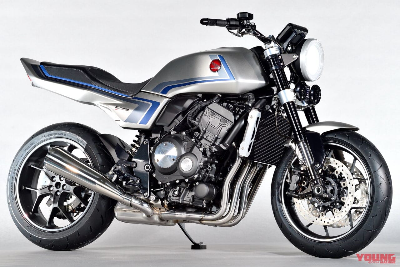 6-رونمایی هوندا CB-F کانسپت،موتور سیکلتی مدرن با ظاهر سنتی