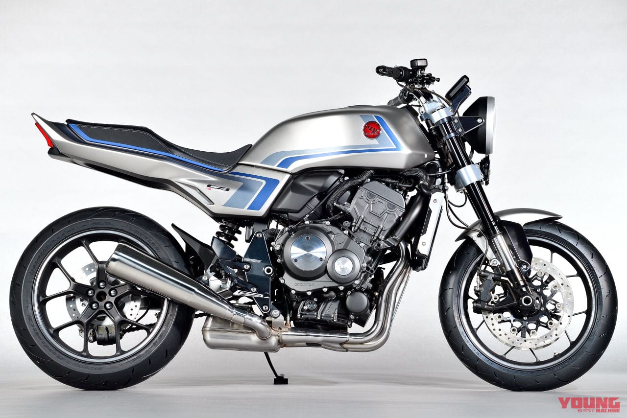 8-رونمایی هوندا CB-F کانسپت،موتور سیکلتی مدرن با ظاهر سنتی