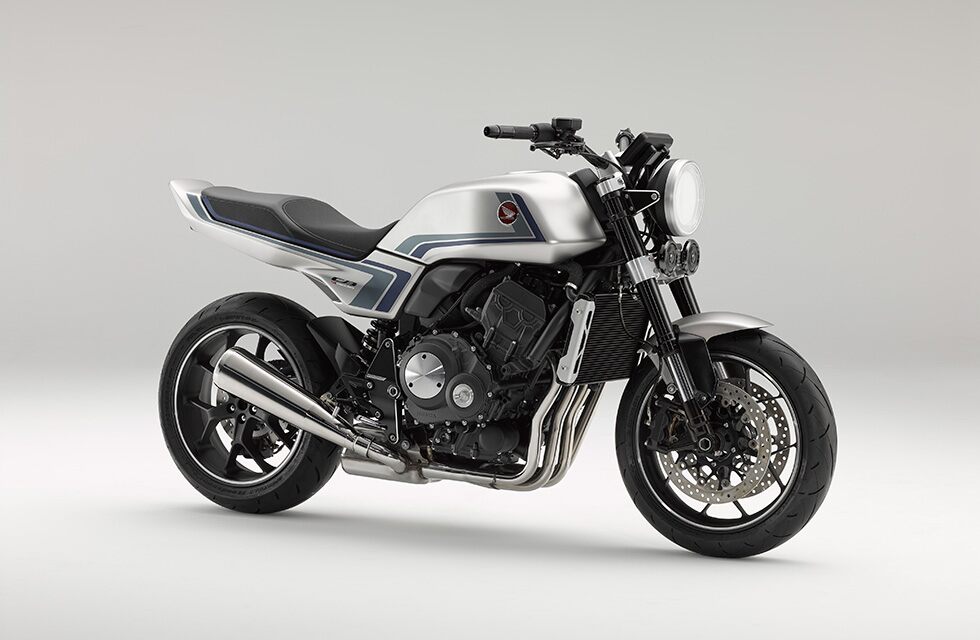 12-رونمایی هوندا CB-F کانسپت،موتور سیکلتی مدرن با ظاهر سنتی