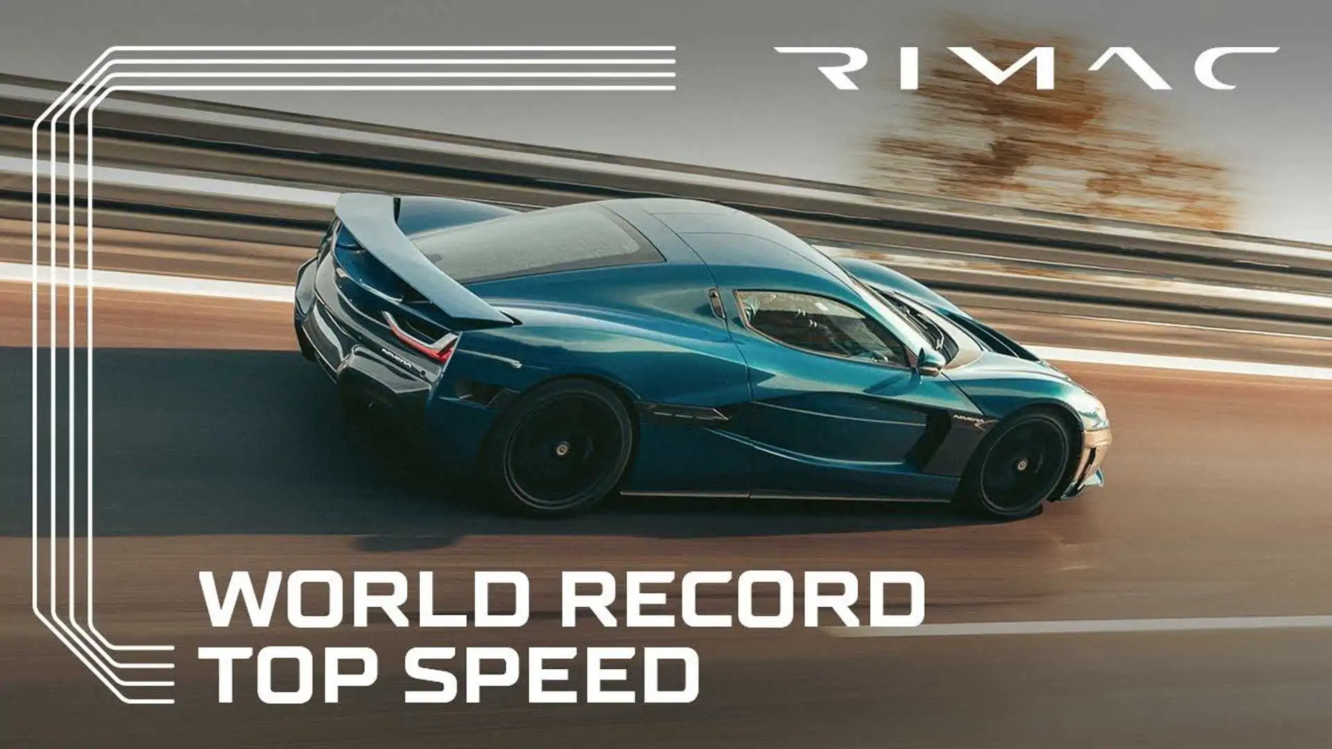 1-جابجایی رکورد سرعت خودروهای الکتریکی توسط ابر خودروی ریماک نورا