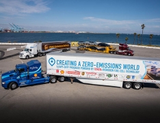 رونمایی تویوتا از اولین کامیون هیدروژنی جهان