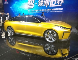 معرفی سدان اسپرت هن تنگ RED 01 در نمایشگاه خودروی شانگهای 2019