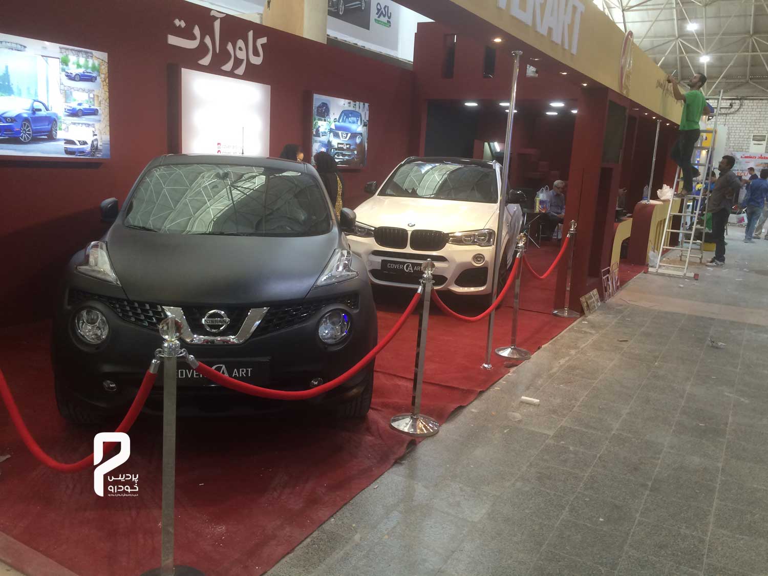 36524 گزارش تصویری از آماده سازی نمایشگاه خودروی تبریز 96