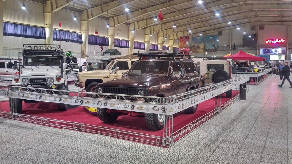 44660 گزارش تصویری از نمایشگاه خودروهای کلاسیک و افرود اصفهان:تلفیقی از نوستالوژیک و هیجان