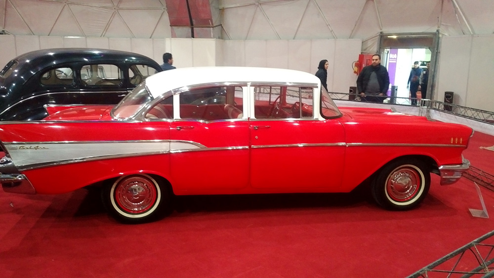 44668 گزارش تصویری از نمایشگاه خودروهای کلاسیک و افرود اصفهان:تلفیقی از نوستالوژیک و هیجان