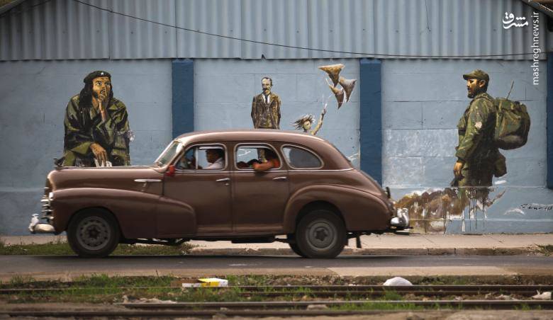 51526 جولان خودروهای کلاسیک و قدیمی در کوبا