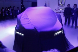 لوکسژن S5 در نمایشگاه خودروی اصفهان 96 رونمایی شد+عکس