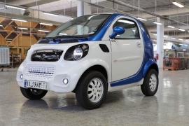 تولید کوچک ترین خودرو دو نفره جهان در ایران