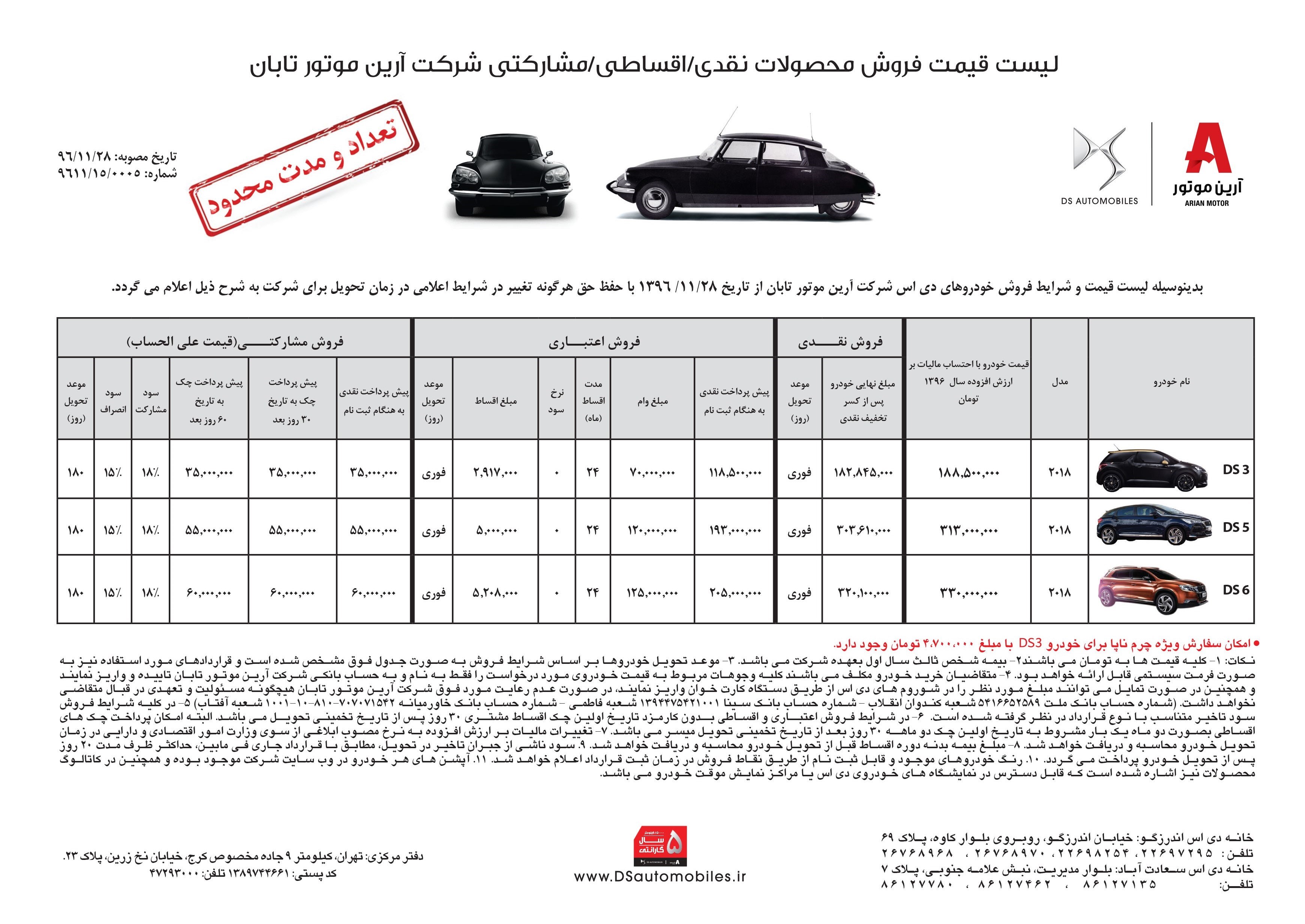 شرایط فروش دی اس