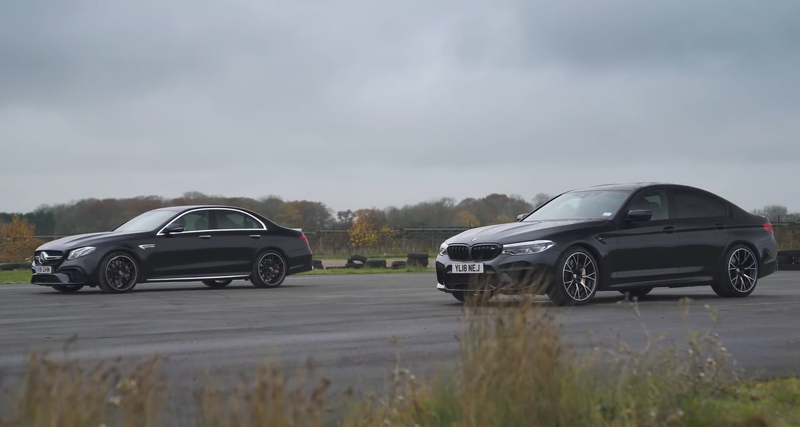 درگ ریس  AMG E63 S و M5 کامپتیشن