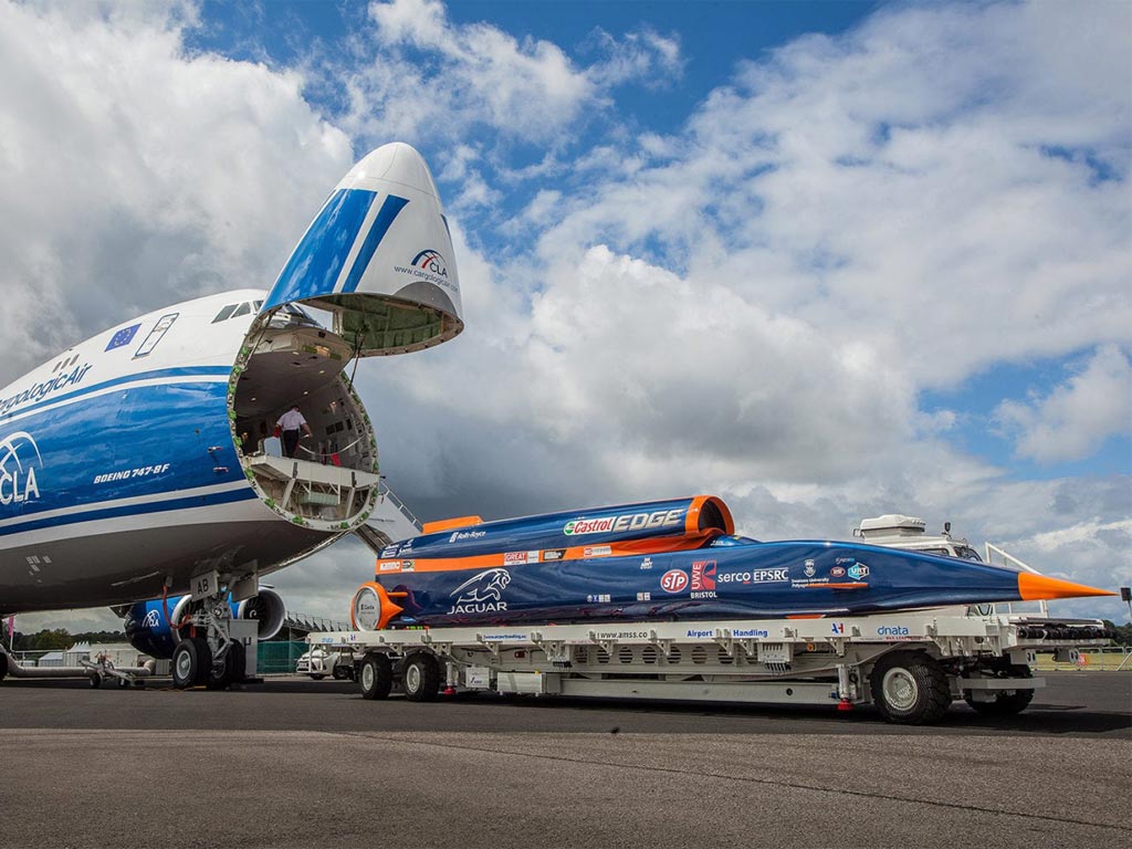 خودروی  Bloodhound SSC