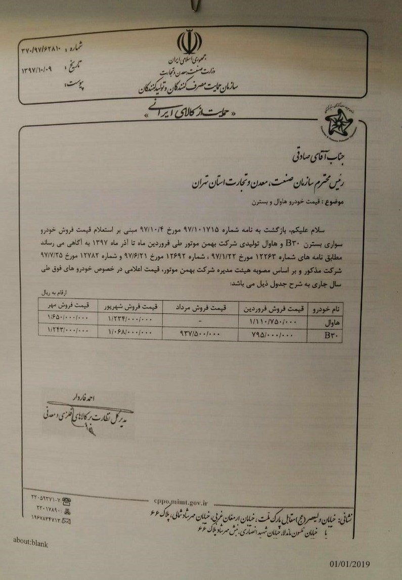 قیمت خودروی هاوال H2