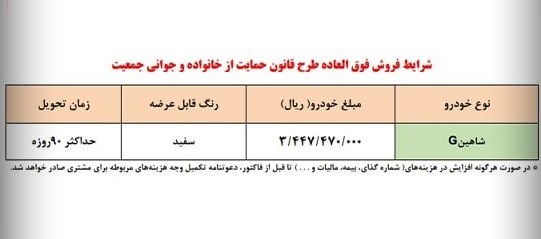 شرایط فروش