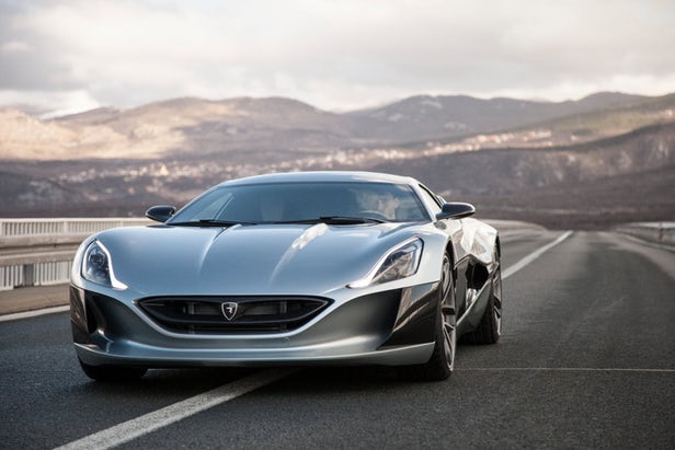 6-  Rimac Concept_One/ سرعت 365 کیلومتر برساعتی