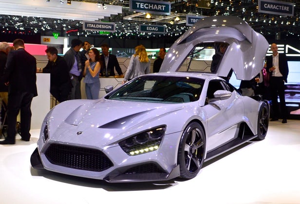 4- Zenvo TS1/ سرعت 375 کیلومتر برساعتی