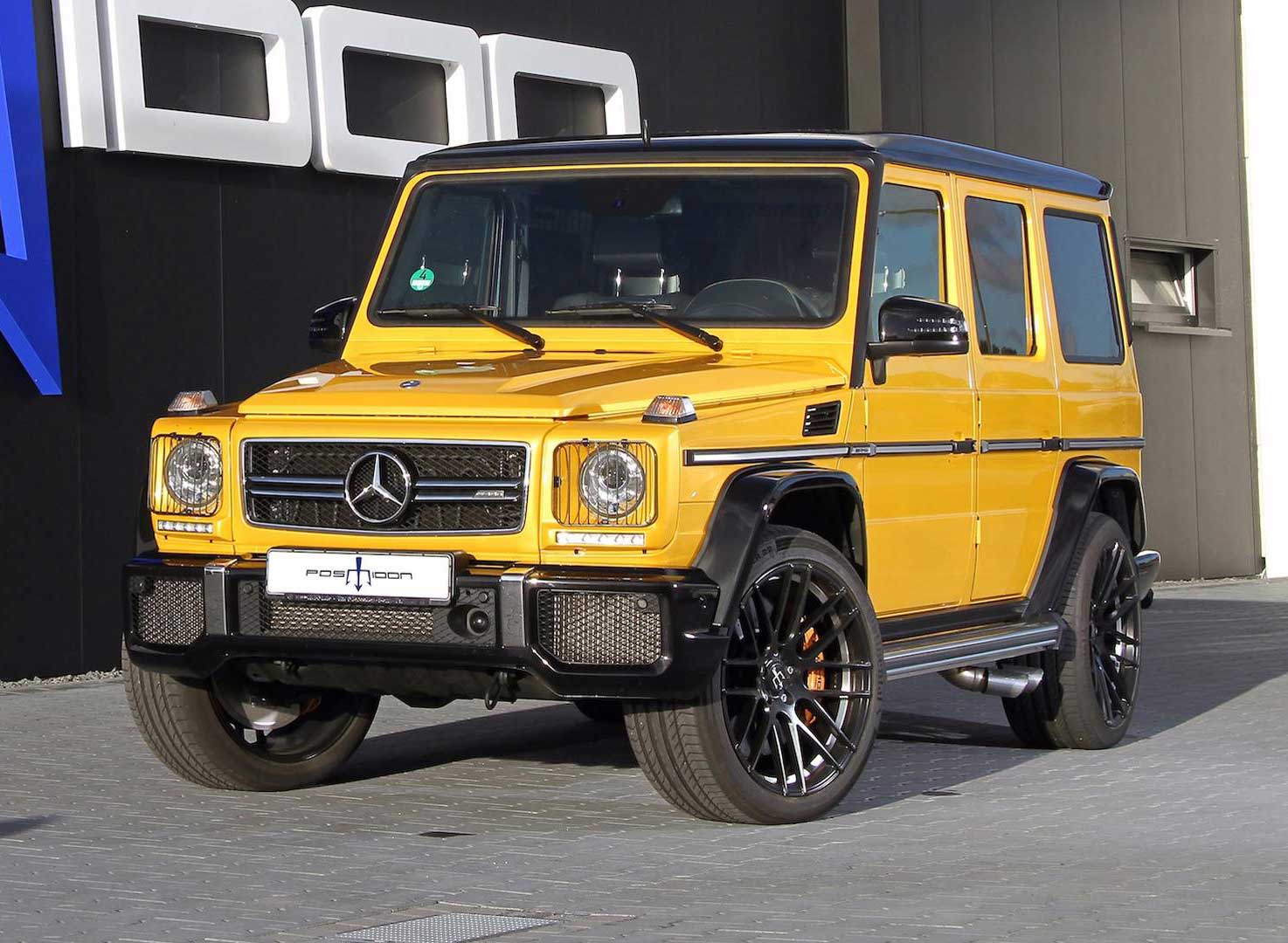 1-مرسدس AMG G63 تیونینگ شده با قلب تپنده 850 اسب بخاری