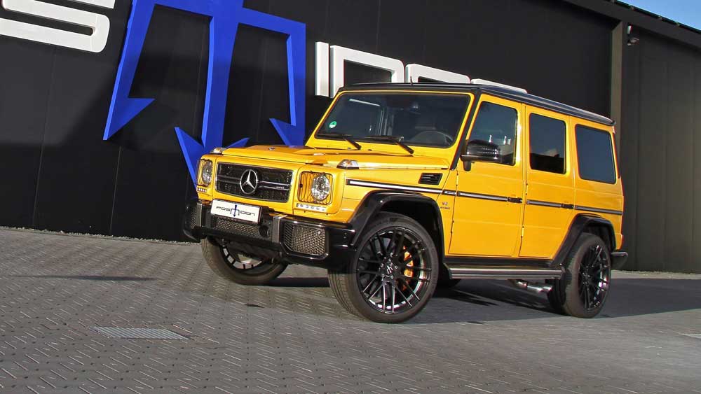 2-مرسدس AMG G63 تیونینگ شده با قلب تپنده 850 اسب بخاری