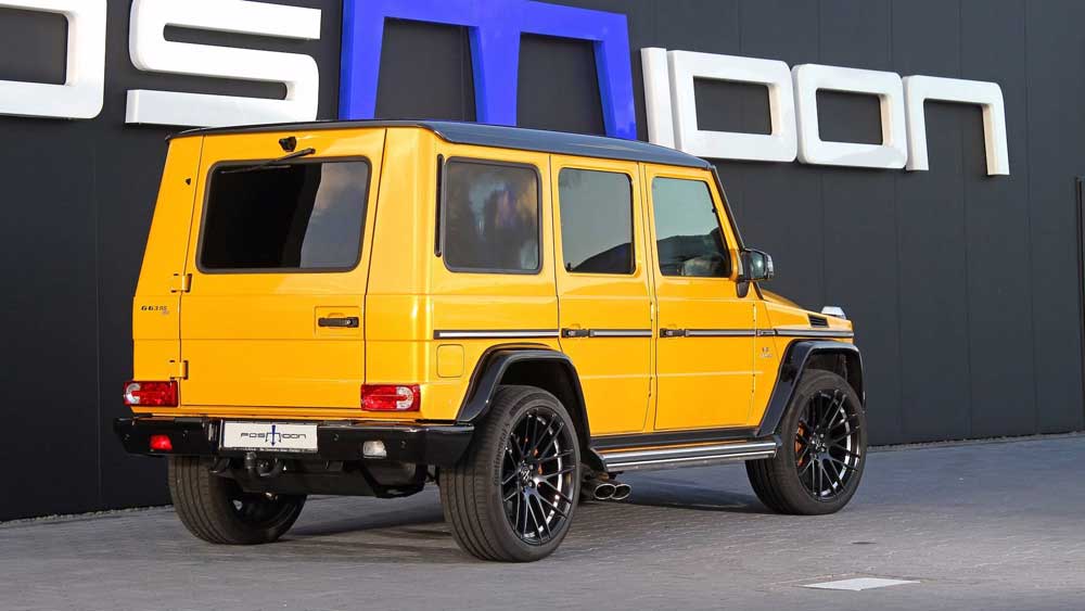 4-مرسدس AMG G63 تیونینگ شده با قلب تپنده 850 اسب بخاری