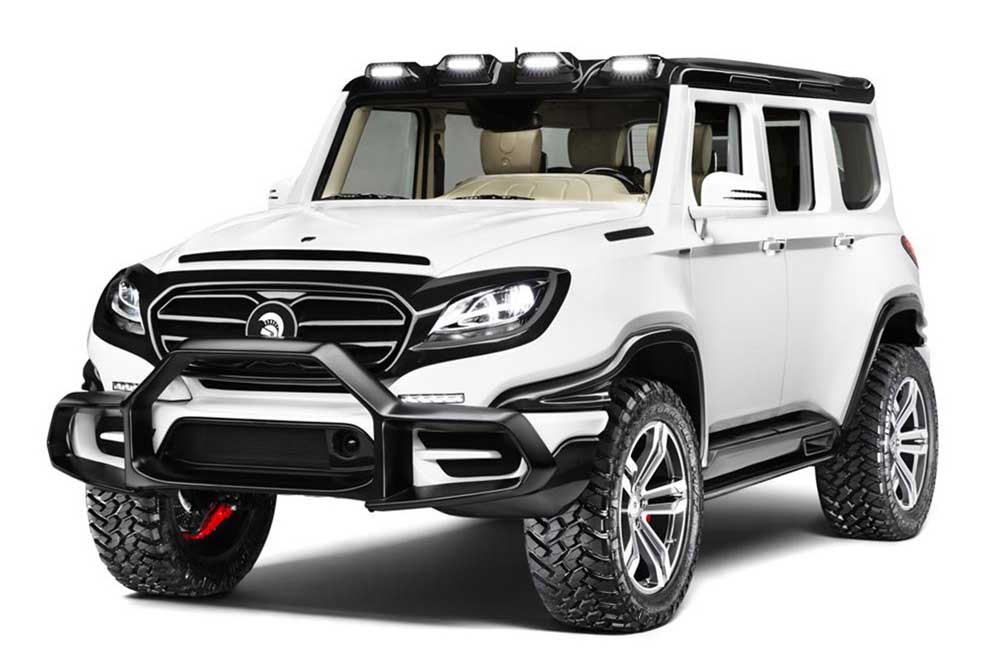 2-ARES X-RAID خودرویی براساس مرسدس AMG G63