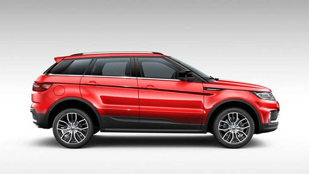 3-لند ویند X7 یک کپی محض از لندروور  Evoque