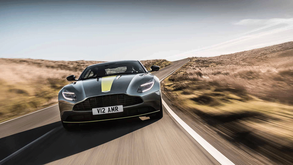 10-استون مارتین DB11 AMR ،قدرتمند تر و سریعتر