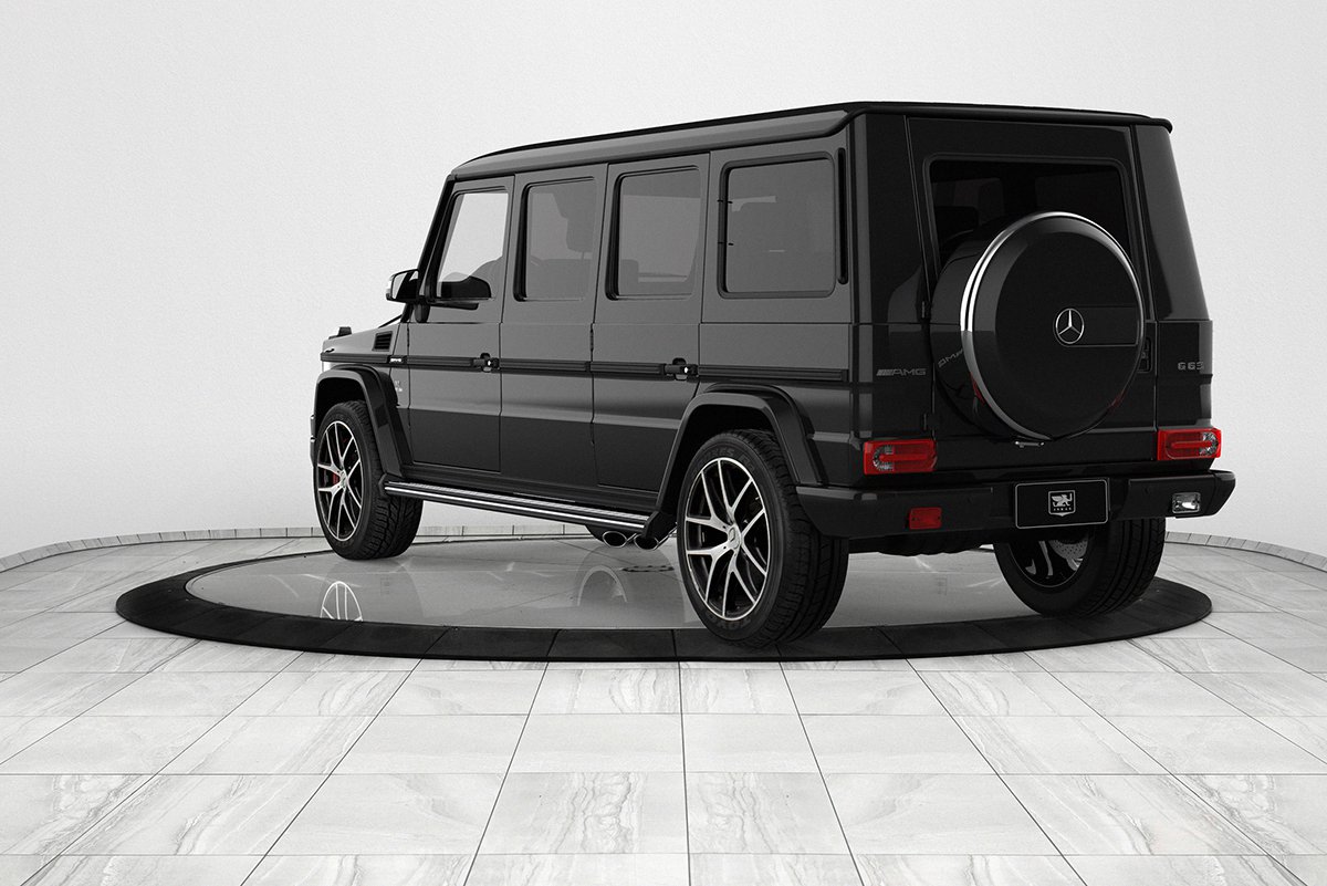 3-تبدیل شدن مرسدس بنز G63 AMG به تانک 1.2 میلیون دلاری