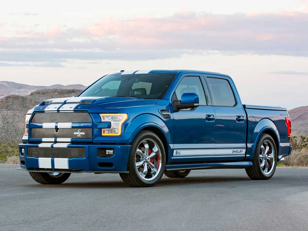 3- فورد F150 شلبی سوپر اسنیک مدل 2017