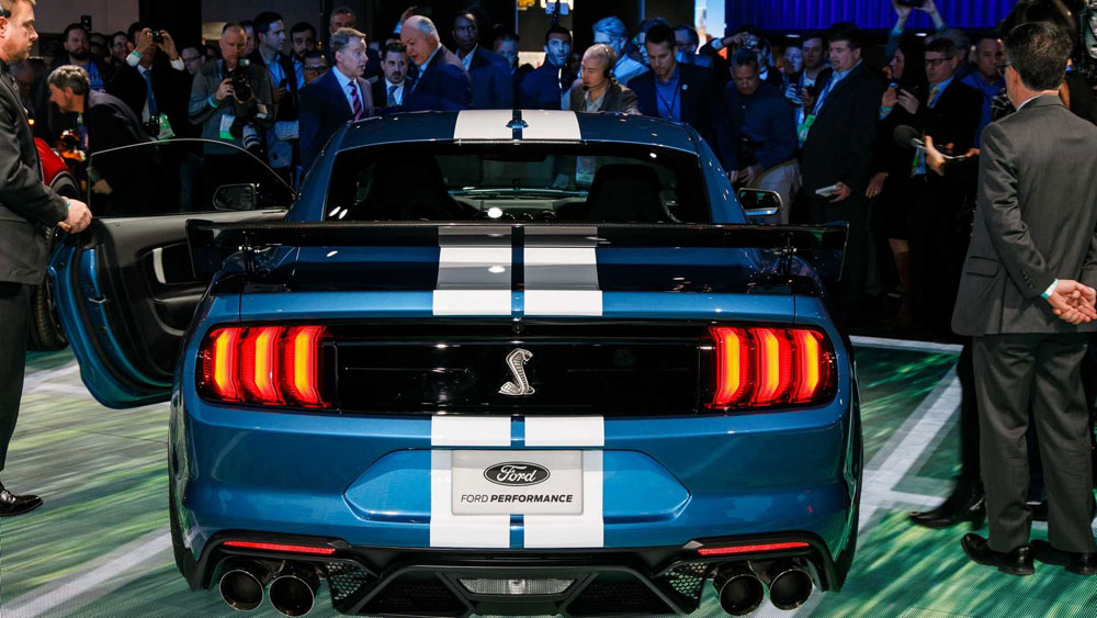 22-معرفی موستانگ شلبی GT500 با 700 اسب بخار در نمایشگاه خودروی دیترویت 2019