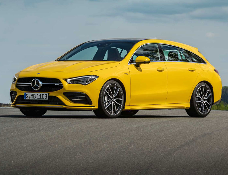 1-مرسدس بنز نسخه شوتینگ بریک AMG CLA 35 را معرفی کرد