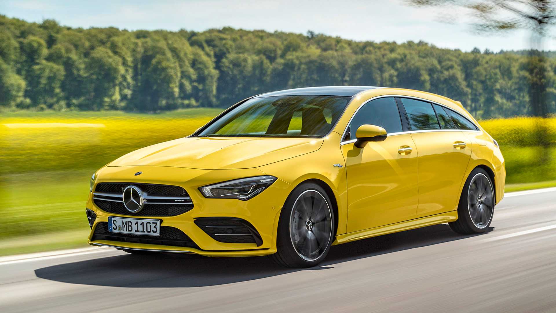 2-مرسدس بنز نسخه شوتینگ بریک AMG CLA 35 را معرفی کرد