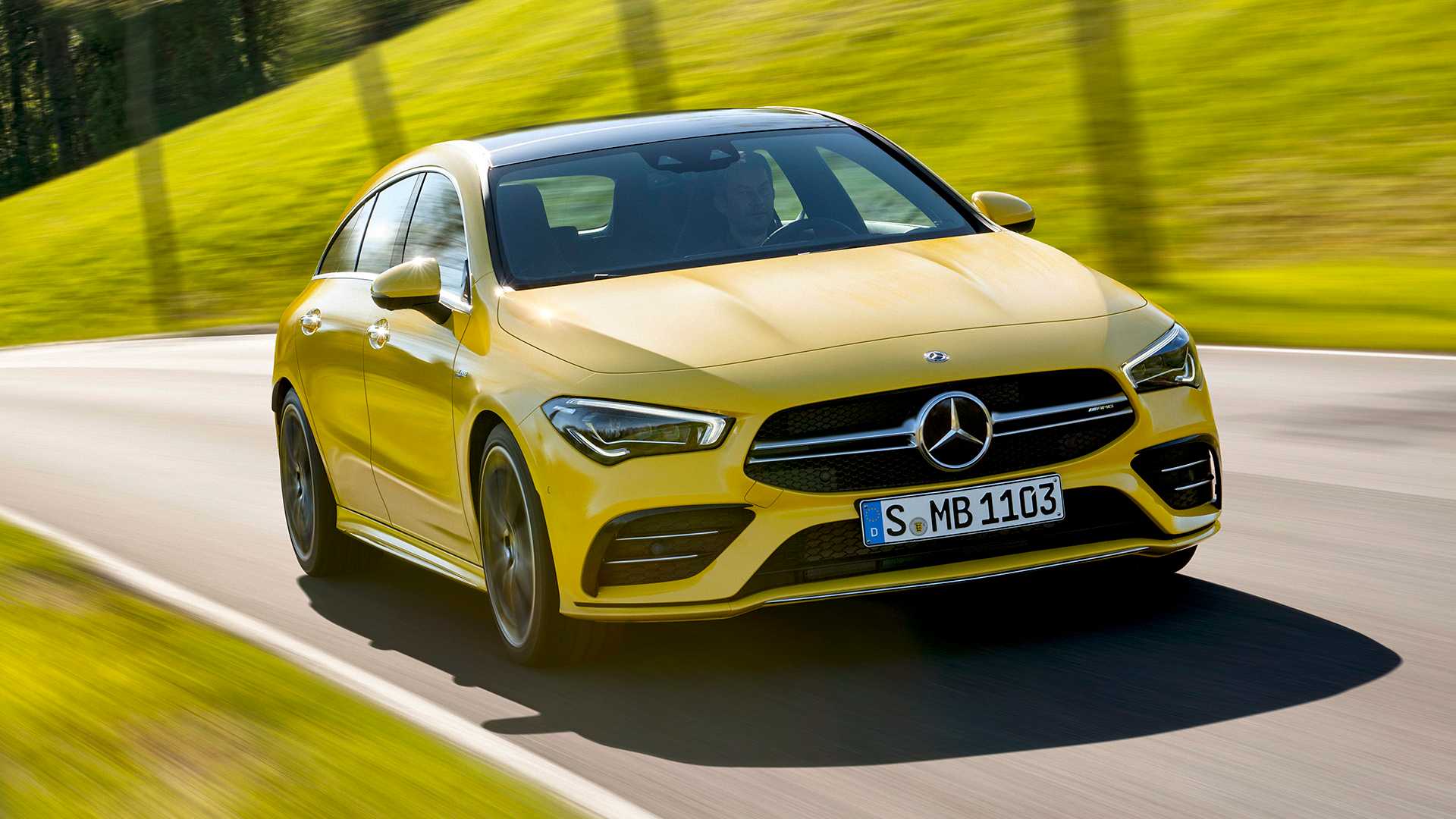 13-مرسدس بنز نسخه شوتینگ بریک AMG CLA 35 را معرفی کرد