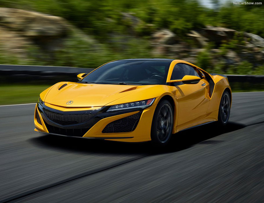 1-معرفی اکورا NSX مدل 2020 با رنگ جدید