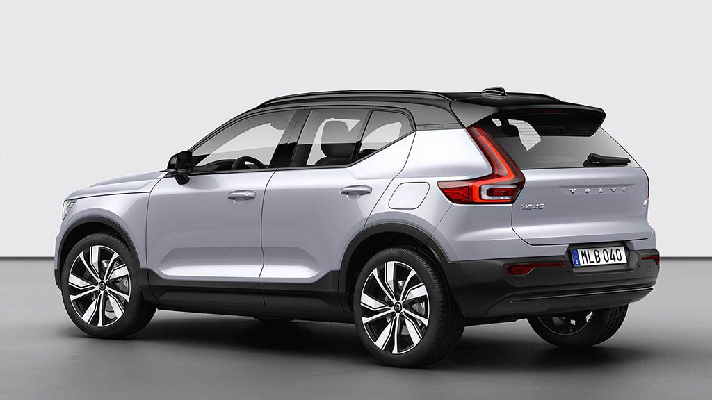 4-ولوو XC40 تمام الکتریکی معرفی شد